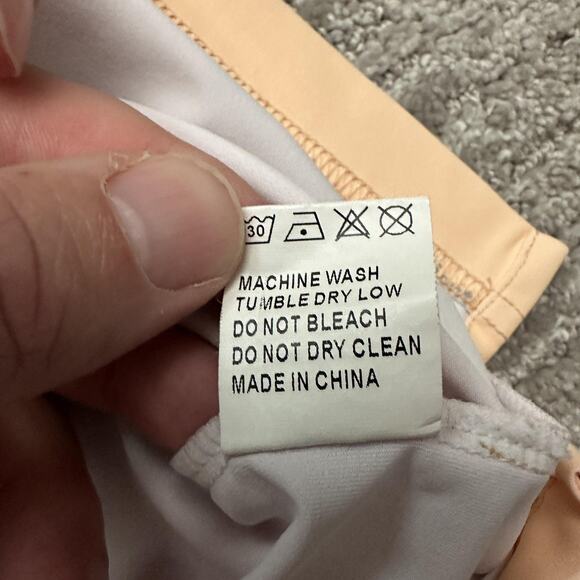 Sunday Swagger Polo Shirt Mens Large Green Purple Peach Ombre Gradient Golf - Picture 6 of 9